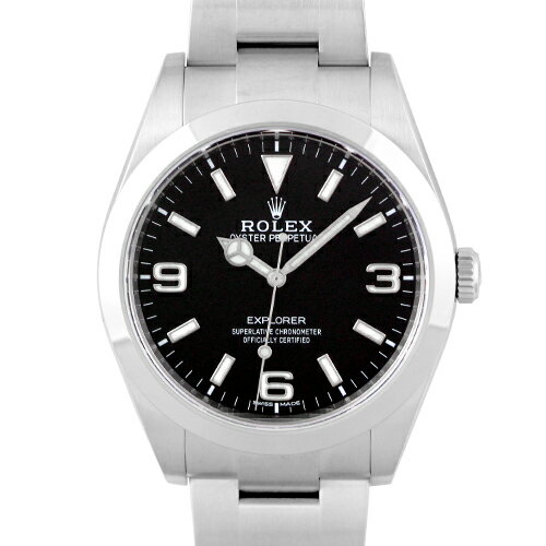 ロレックス ROLEX エクスプローラー1 214270 SS 39mm ブラック文字盤 【送料無料 ...