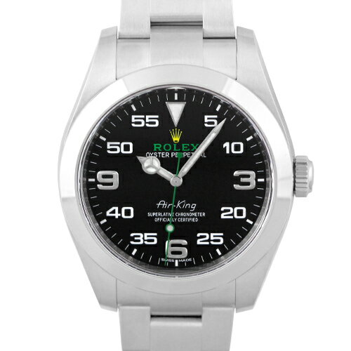 ロレックス ROLEX エアキング 116900 SS 40mm ブラック文字盤 【送料無料】【中古】【メンズ】【腕時計】