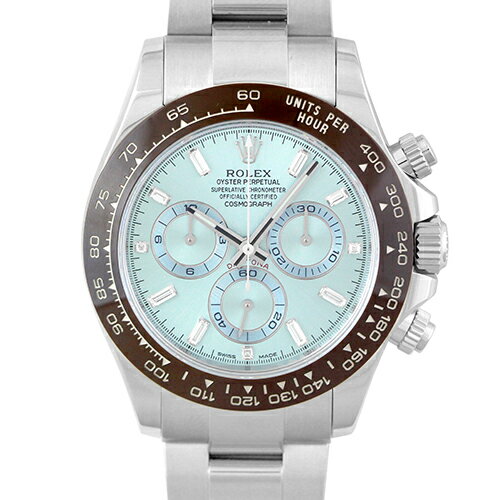 ロレックス ROLEX デイトナ 116506A PT 40mm アイスブルー文字盤 【送料無料】【中古】【メンズ】【腕時計】