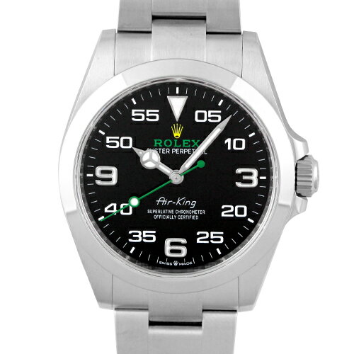 ロレックス ROLEX エアキング 126900 SS 40mm ブラック文字盤 【送料無料】【中古】【メンズ】【腕時計】