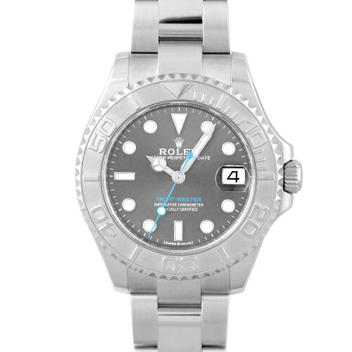 ロレックス ROLEX ヨットマスター37 268622 PT×SS 37mm スレート文字盤 【送料無料】【中古】【ユニセックス】【腕時計】