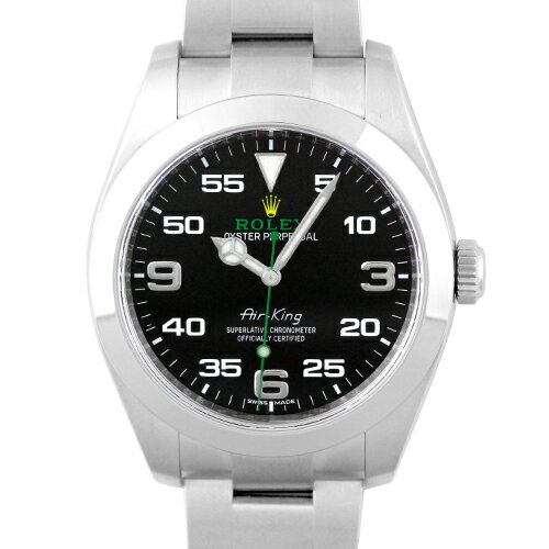 ロレックス ROLEX エアキング 116900 SS 40mm ブラック文字盤 【送料無料】【中古】【メンズ】【腕時計】