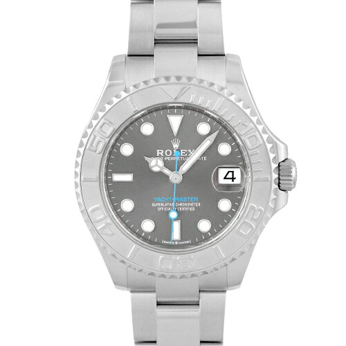 ロレックス ROLEX ヨットマスター37 268622 PT×SS 37mm スレート文字盤 【送料無料】【中古】【ユニセックス】【腕時計】
