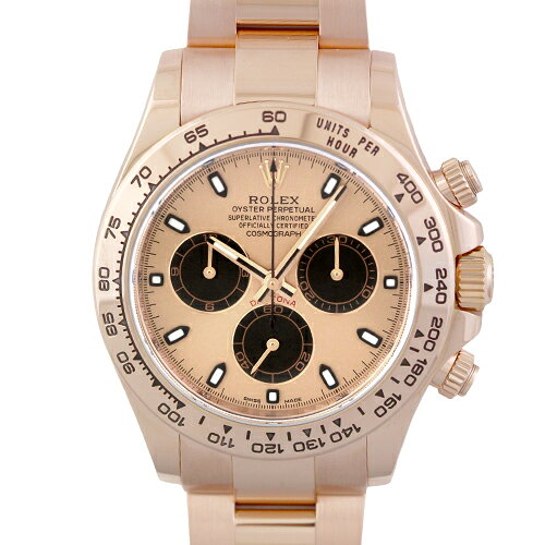 ロレックス ROLEX デイトナ 116505 PG 40mm ピンク×ブラック文字盤 【送料無料】【中古】【メンズ】【腕時計】