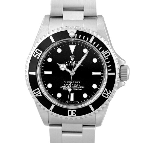 ロレックス ROLEX サブマリーナ ノンデイト 14060M SS 40mm ブラック文字盤 【送料無料】【中古】【メンズ】【腕時計】