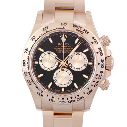樂天商城 - ロレックス ROLEX デイトナ 126505 PG 40mm ブライトブラック×サンダスト文字盤 【送料無料】【新品】【メンズ】【腕時計】