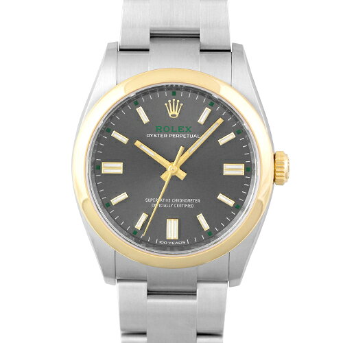 【2026年新作】ロレックス ROLEX オイスターパーペチュアル36 126003 YG×SS 36mm スレート文字盤 【送料無料】【新品】【メンズ】【腕時計】