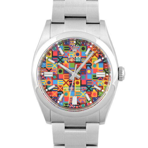 【2026年新作】ロレックス ROLEX オイスターパーペチュアル36 126000 SS 36mm マルチカラー ジュビリーモチーフ文字盤 【送料無料】【新品】【メンズ】【腕時計】