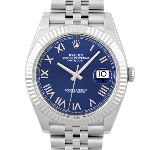 15万円⇒7万円切 美品 完璧 赤字 732g ブルーザギマウンテンクォーツ 楽天市場】rolex デイトジャスト ブルーローマン（腕時計）の通販