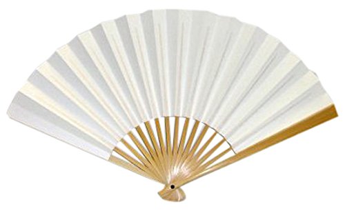 京扇堂 高座扇(落語扇子)無地 7寸5分 白扇 2184