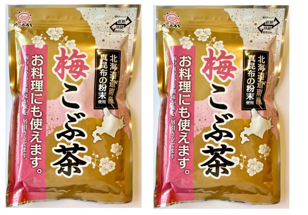 前島食品 梅こぶ茶 【2袋×300g】