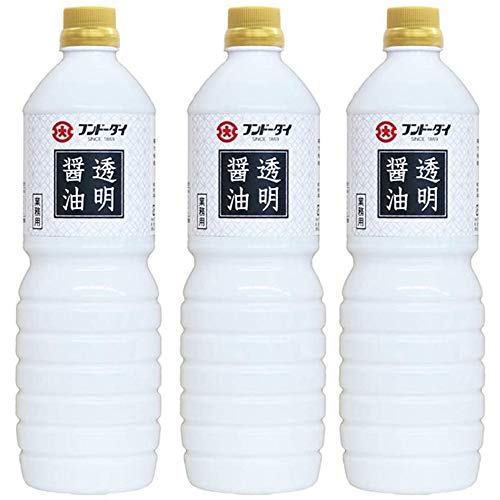 フンドーダイ 透明醤油 1000ml (3本)