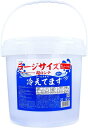 【送料無料 一部地域を除く】【1ケースまとめ買い6個】iiもの本舗 超ロング クールタオル ラージサイズ冷えてます バケツタイプ 本体60枚入16×100cm