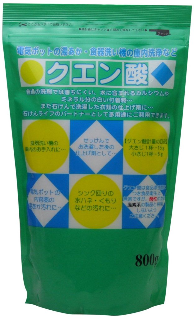 【送料無料（一部地域除く）】【まとめ買い6個】地の塩社　新クエン酸　800g