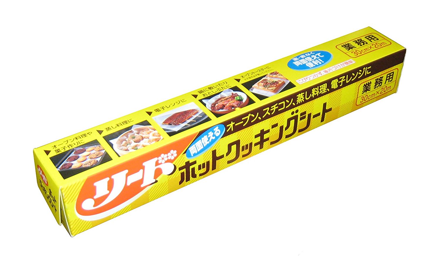 ◆さらなる、送料無料・1ケースまとめ買い購入(24本)は こちらのページへ 　　 ■蒸気を通すが油は通さない特殊構造。 ■シートを敷くと調理器具が汚れず、後片付けが簡単です。 ■平滑性に優れた高級紙を使っており、食品がこびり付かずサラッとはがせるので、ケーキなどにも適し、料理がきれいに仕上がります。 ■裏表の区別無く両面使えるので、使い間違いがありません ■発売元：ライオンハイジーン株式会社 　TEL ：03-5819-7770（大代表）