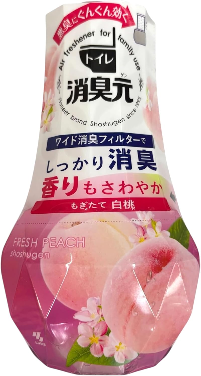 【送料無料】【まとめ買い6個】小林　Nトイレの消臭元　白桃　400ml