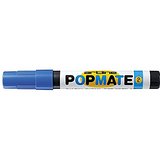 樂天商城 - シャチハタ ポップメイト水性顔料 丸2 ブルー PMP-2A
