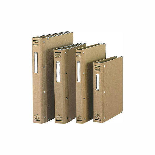 【送料無料（一部地域除く）】コクヨ　 ハ-124　バインダーMP B4縦36穴総布貼り・縁金付200枚