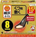 【送料無料・一部地域を除く】【1ケースまとめ買い16箱】小林製薬 桐灰カイロ くつ用敷くつま先ベージュ 15足分入