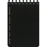 【送料無料・一部地域を除く】【まとめ買い10冊】コクヨ　メ-SV477S5-D　ソフトリング方眼罫70枚A7黒