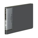 【送料無料・一部地域除く】【まとめ買い5冊】コクヨ ラ-T568DM クリアーブック(ウェーブカット・固定式) B6ヨコ20枚(黒)