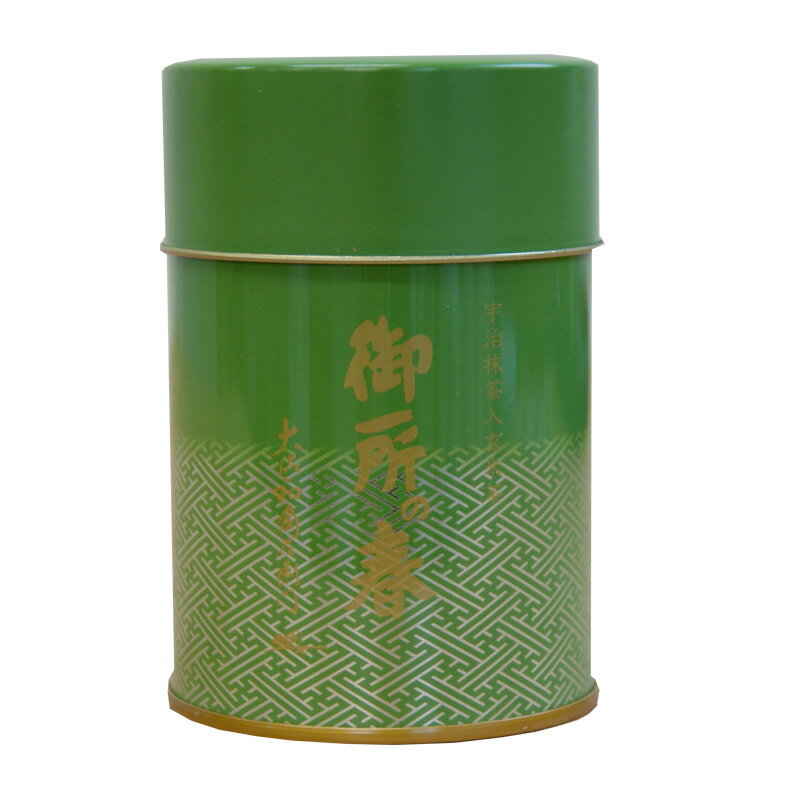 樂天商城 - 吟上玄米茶　御所の春80g缶入