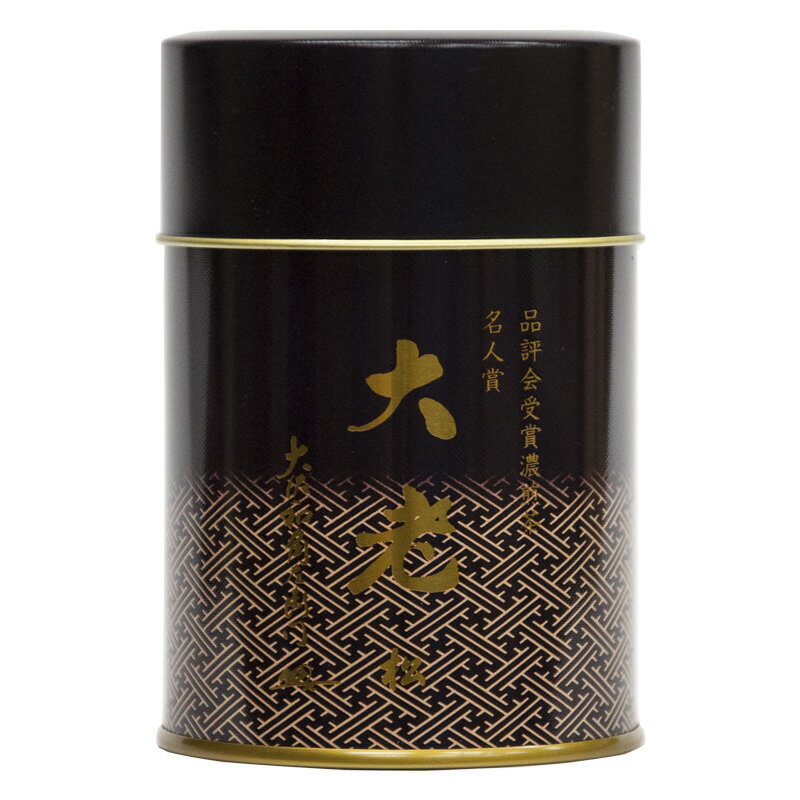 お茶 緑茶 深蒸し茶 濃煎茶大老 松缶 80g入