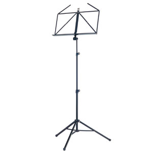 K&M 譜面台 10065BK ブラック ソフトケース付