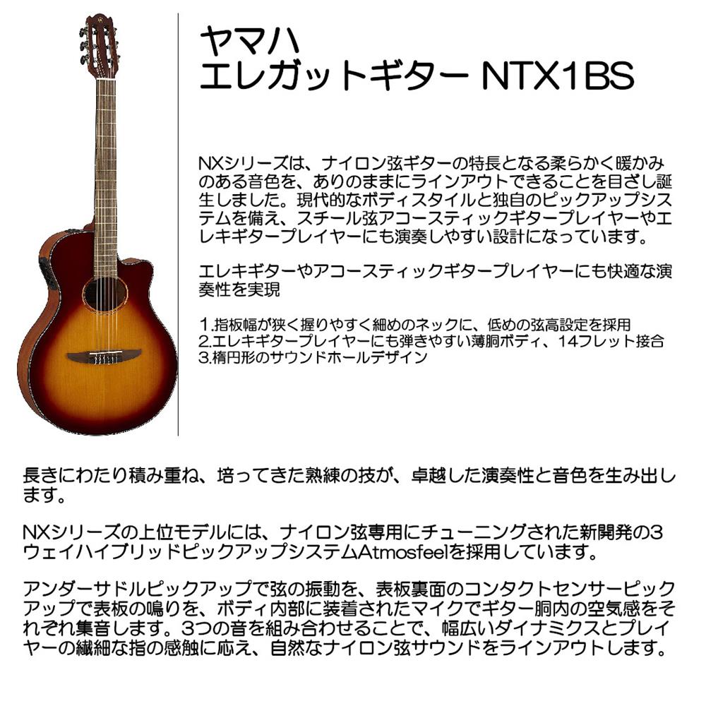 ヤマハ アコースティツクギター NTX1 BS