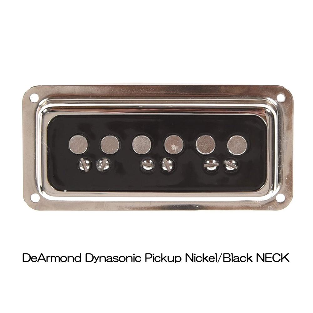 DeArmond Dynasonic Pickup Nickel/Black NECK