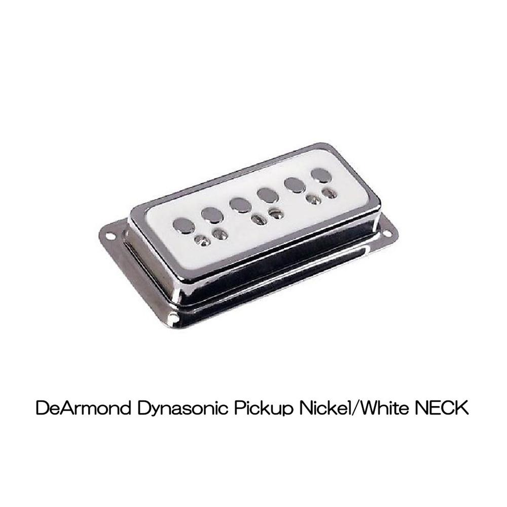 DeArmond Dynasonic Pickup Nickel/White NECK
