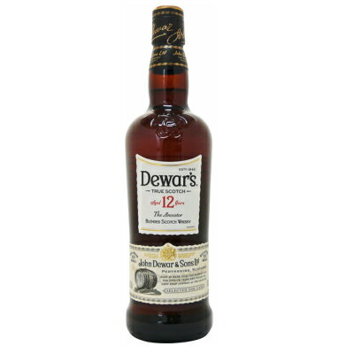 ウイスキー 酒 ギフト プレゼント 贈り物 デュワーズ 12年 700ml 正規 高級 おすすめ 人気 家飲み