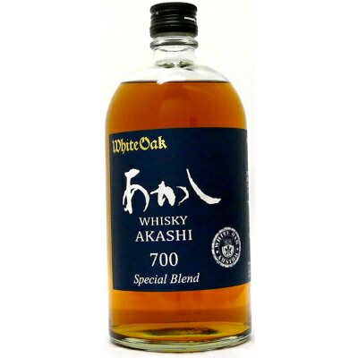 ウイスキー 酒 お酒 ギフト プレゼント 贈り物 あかし　スペシャルブレンド　40度　700ml おすすめ 売れ筋 誕生日 御祝い お祝い 結婚式 家飲み 2〜3人用