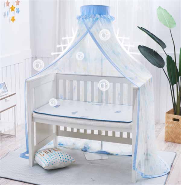ベビー用蚊帳 ベッド 虫よけネット 可愛い 安眠 キャンプ 蚊よけ 赤ちゃん用 虫よけネット 折り畳み式