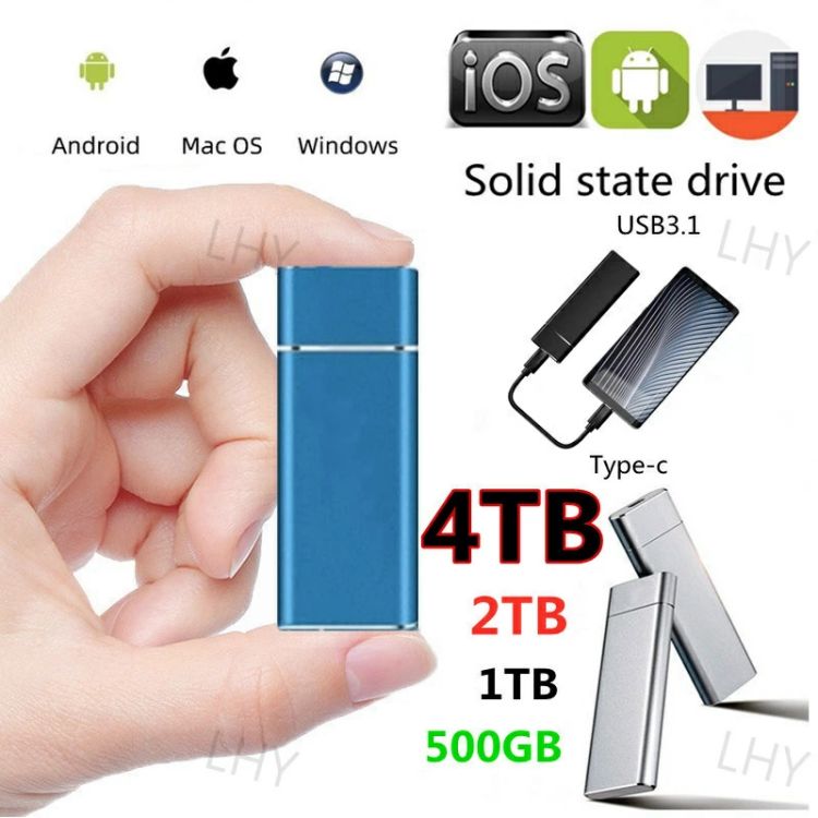 SSD 1TB  ݡ֥SSD 2TB-64Gåץ졼ɹ® դϡɥǥ USB-A/USB-Cξб 500GB Ķݡ֥ ϡɥǥ 2TB USB3.1 Type-C б ޥ۸ߴ Ѿ׷