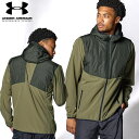 【お買い物マラソン限定!全品P5倍!】送料無料 アンダーアーマー ジャージ 上 メンズ UNDER ARMOUR はっ水 撥水 パーカー フード 1388243...