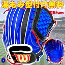 【お買い物マラソン限定!全品P5倍!】【型付け無料】ウィルソン 少年軟式 グローブ オールラウンド用 2025年モデル WBW103900 Willson D-MAX DUAL Jr 軟式 ジュニア用 少年用 グラブ Lサイズ 野手用 右投げ ブルー ブラック 黒 青 子供 小学生 小指2本入れ対応 限定カラー
