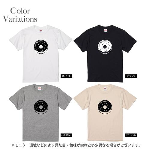 名入れ Tシャツ [boys_G] ドーナツ ドーナッツ お菓子 リンクコーデ プレゼント ギフト 誕生日 お名前入り ベビー 赤ちゃん 男の子 女の子 メンズ レディース 家族 友達 オリジナル