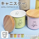 キャニスター ミッフィー 富士ホーロー パステル 保存容器 容器 保存 ケース 蓋付き ホーロー 可愛い かわいい キャラクター グッズ ブランド おしゃれ シ...