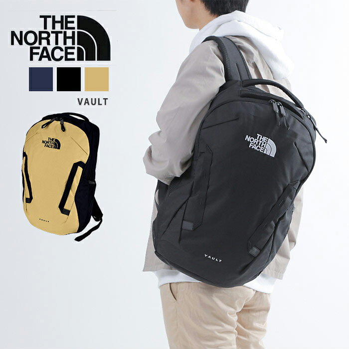 THE NORTH FACE ザ ノースフェイス リュックサック バックパック 正規品 rucksack 鞄 黒リュック かばん バッグ ブランド クロ BLACK ベージュ シンプル ロゴ ワンポイント レディース メンズ 軽量 軽い 大容量 たっぷり 小物 収納 多収納