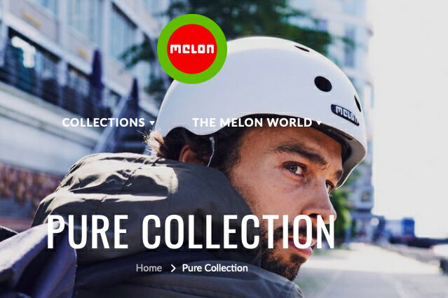 Melon helmet（メロンヘルメット）Pure collection大人用から子供までの ヘルメット XXS(46cm)から大人XXL(63cm)/自転車 ドイツ製マルチヘルメット キッズ自転車 スケートボード ヘルメット