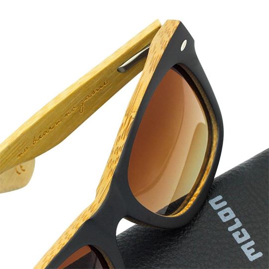 Woodys Sunshade Bamboo Elwood black木製サングラス/ウッドサングラス スノースケート　スノースクー..