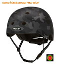 Melon helmet（メロンヘルメット） Camouflage Black 2022 New color XXS(46cm)/自転車 キッズから大人XXL(63cm)スケートボード、キックボード、インラインスケートなど用超軽量ヘルメット。