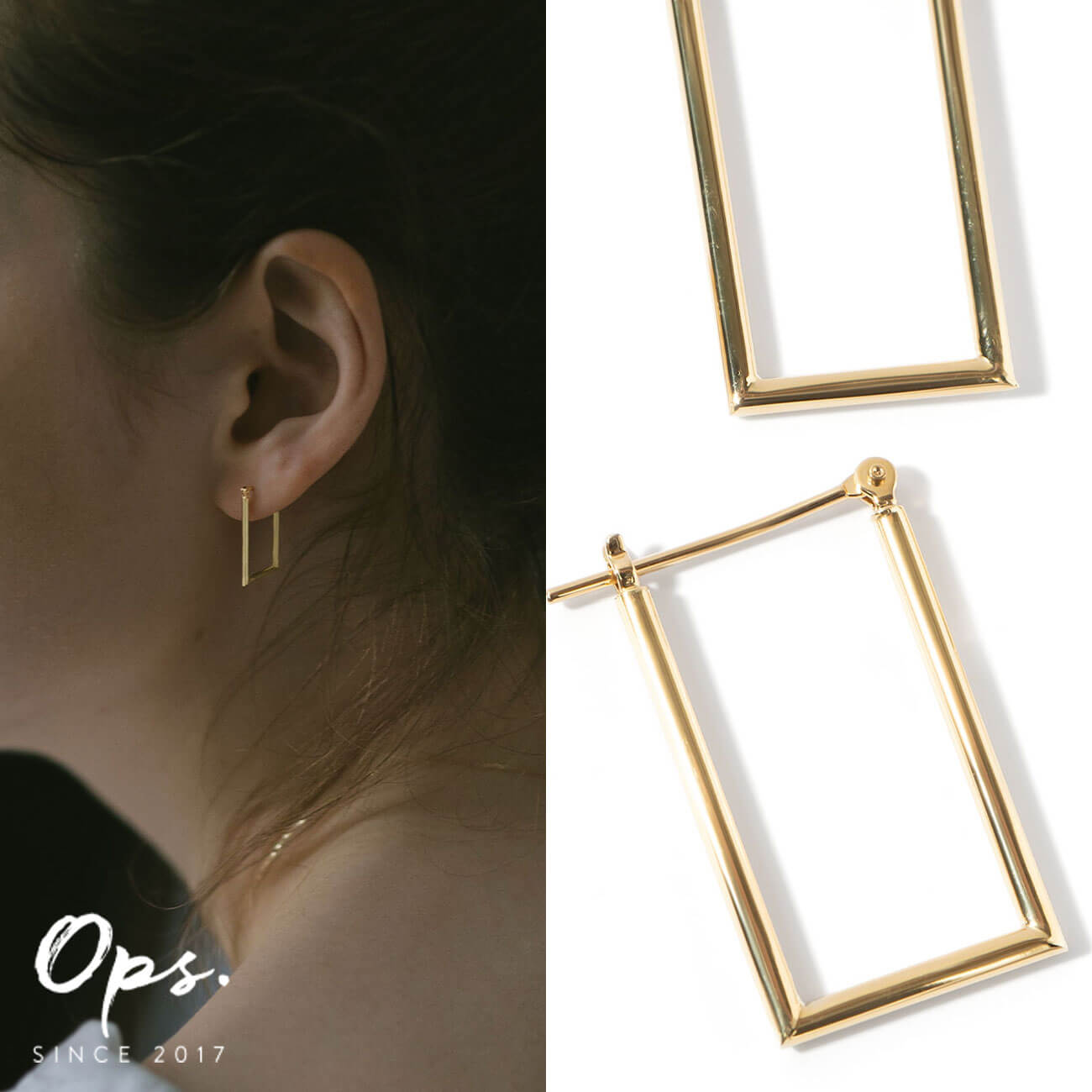 フープ ピアス 金属アレルギー対応 18K 18金 K18 フープピアス 【elpota エルポタ】 メンズ ピアス レディース 大人 可愛い ジュエリー アク...