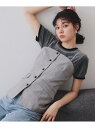 【SALE/40%OFF】メランジビスチェ風ジレ/セットアップ対応可【洗濯機洗い可】 OPAQUE.CLIP オペークドットクリップ トップス ベスト・ジレ グ...