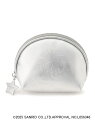 【SALE/30%OFF】【リトルツインスターズコラボ】キキ&ララ メタリック合皮マチ付きポーチ OPAQUE.CLIP オペークドットクリップ 財布・ポーチ・...