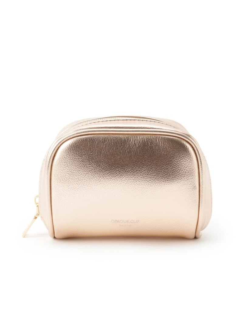 【SALE／50%OFF】マチ付きスクエアポーチ OPAQUE.CLIP オペークドットクリップ 財布・ポーチ・ケース ポーチ ゴールド ブラック【RBA_E】[Rakuten Fashion]