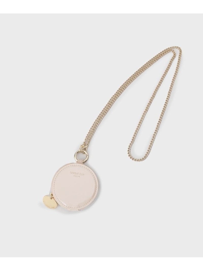 【SALE／20%OFF】【2WAY/ミラー付き】エナメルモチーフミニチャーム OPAQUE.CLIP オペークドットクリッ..