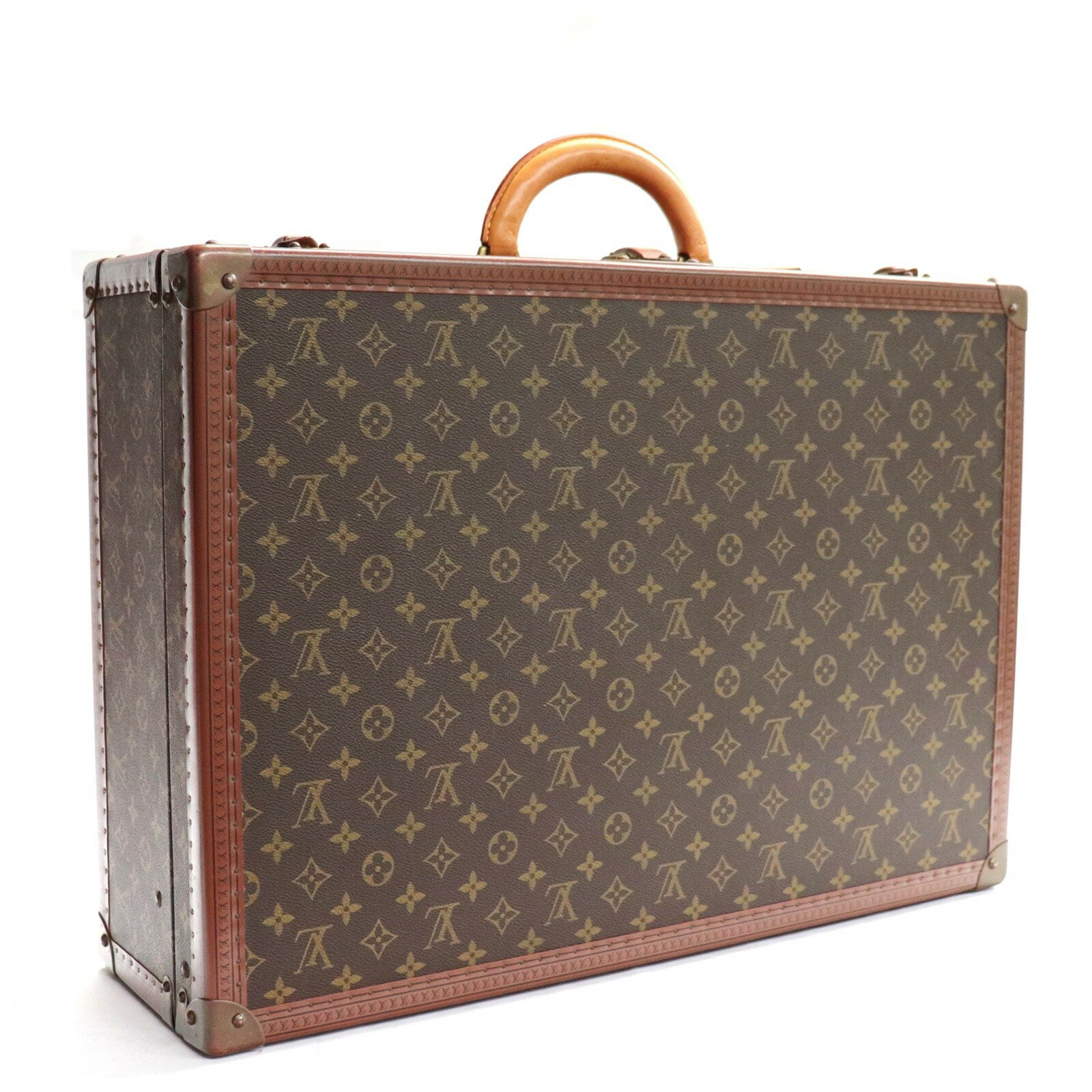 ルイヴィトン ビステン60 モノグラム トランク ハードケース アタッシュケース バッグ 茶 ゴールド金具 M21326 LOUIS VUITTON　【中古】