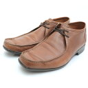 JMウエストン BOOTIE CARAMEL RODANIL ワラビーシューズ ブーツ メンズ 茶 6D レザーシューズ J.M.WESTON【中古】